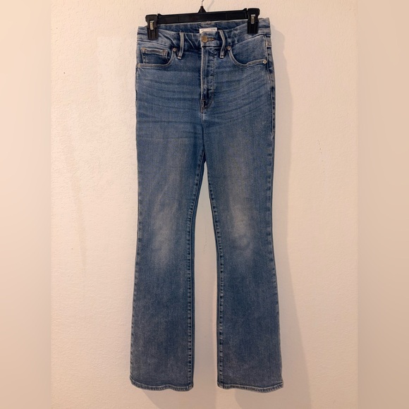 Good American Soft-tech Good Classic Slim Bootcut Jeans size - Picture 4 of 7